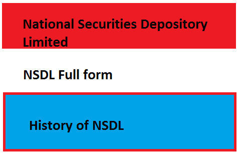 nsdl full form